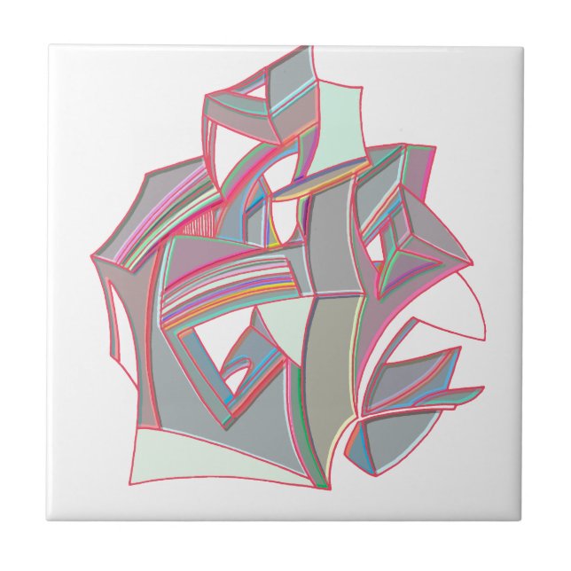 Anpassningsbar Färg Kakelplatta (Framsidan)