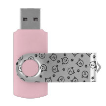 Anpassningsbar Färg Kattunge Mönster