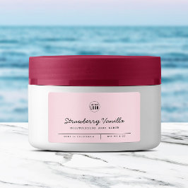 Anpassningsbar Färg Lägg till Linjer för Logotyp Adressetikett