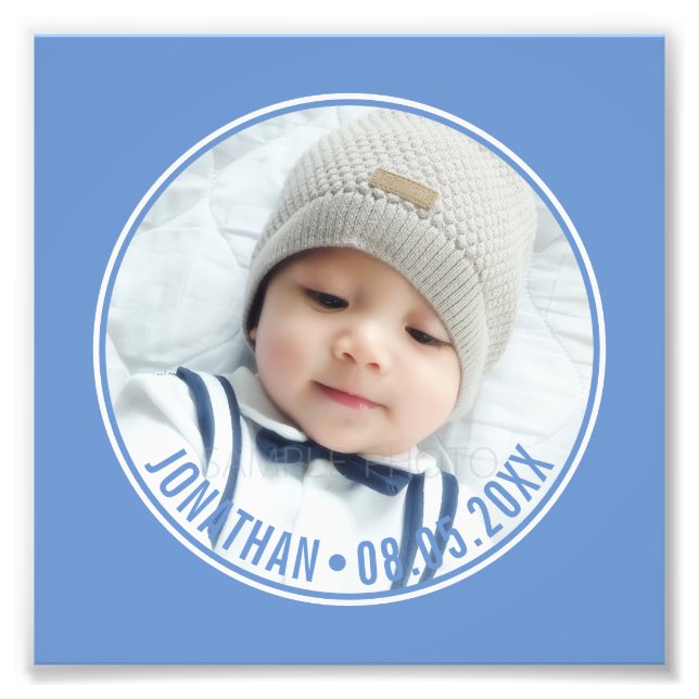 Anpassningsbar Färg med Anpassningsbar Foto och te (Framsidan)