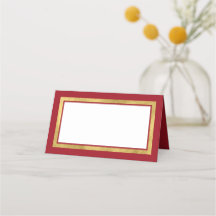 Anpassningsbar Färg med klassisk Guld Gräns