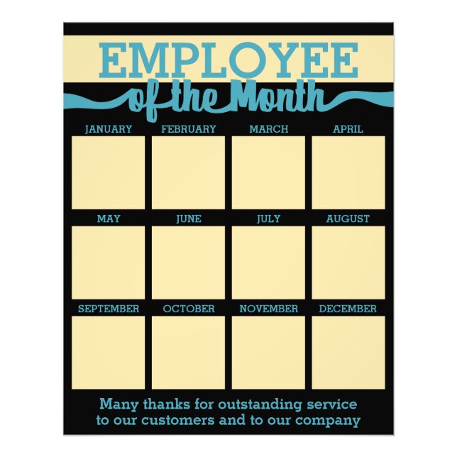 Anpassningsbar färg medarbetare i visningen för må fototryck (Framsidan)