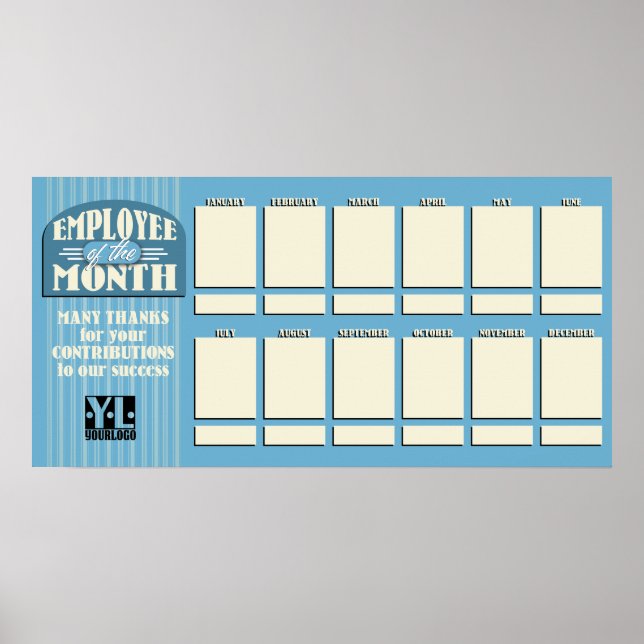 Anpassningsbar färg medarbetare i visningen för må poster (Framsidan)