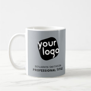 Anpassningsbar Färg Namn Titel Lägg till Logotypen Kaffemugg