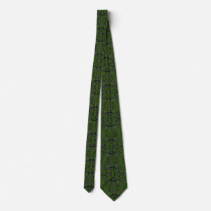 Anpassningsbar Färg Neck Tie - Grönt Greenery Natu Slips