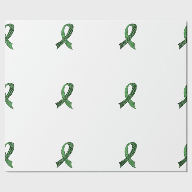 Anpassningsbar Färg Orsaksmedvetandegrad Presentpapper (Seam)