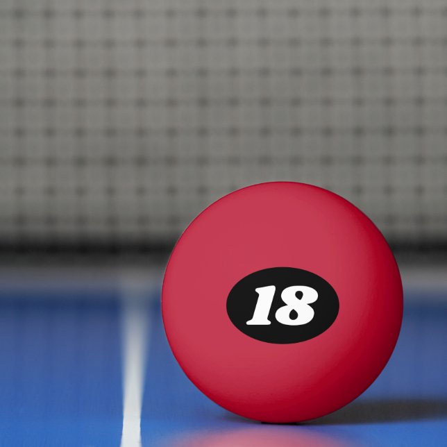 Anpassningsbar färg ping pong bollar under 18:e fö (Netto)