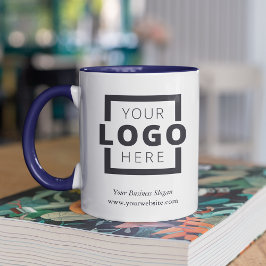 Anpassningsbar Färg PR Business Logotyp Branded Mugg