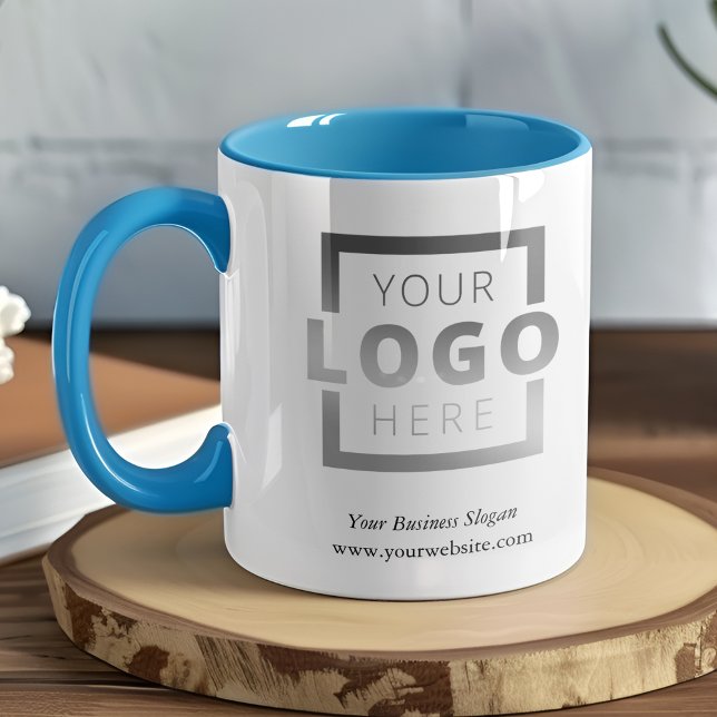 Anpassningsbar Färg PR Business Logotyp Branded Mugg (Skapare uppladdad)