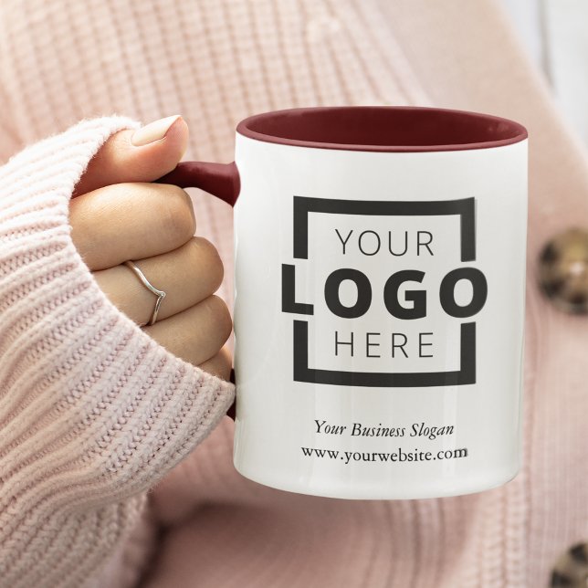Anpassningsbar Färg PR Business Logotyp Branded Mugg (Skapare uppladdad)