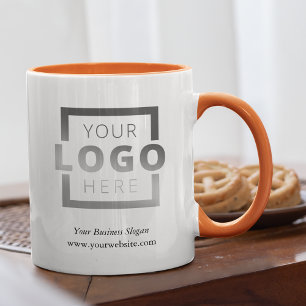 Anpassningsbar Färg PR Business Logotyp Branded Mugg