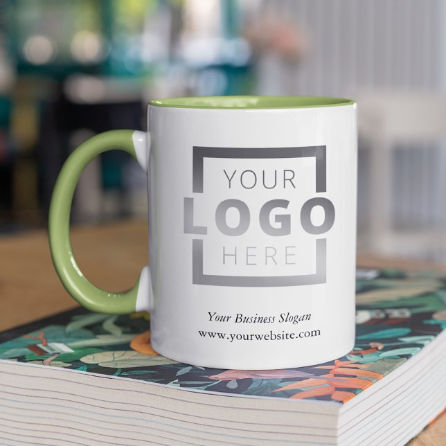 Anpassningsbar Färg PR Business Logotyp Branded Mugg (Skapare uppladdad)