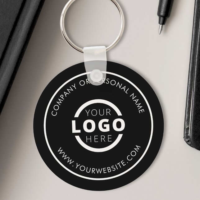 Anpassningsbar Färg PR Business Logotyp Branded Nyckelring (Skapare uppladdad)