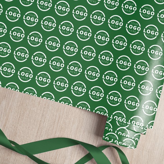 Anpassningsbar Färg PR Business Logotyp Branded Presentpapper (Skapare uppladdad)