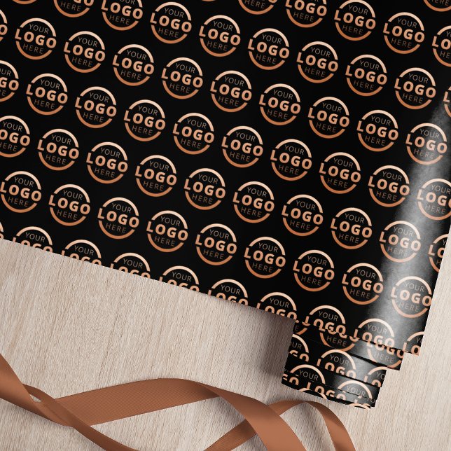 Anpassningsbar Färg PR Business Logotyp Branded Presentpapper (Skapare uppladdad)