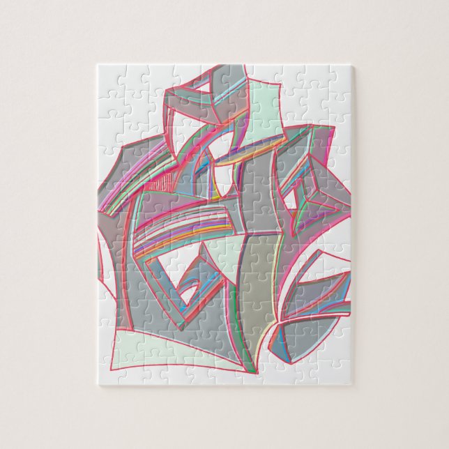 Anpassningsbar Färg Pussel (Vertikal)