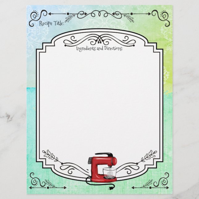 Anpassningsbar färg-reflexanordning för blandarrec (Framsida)