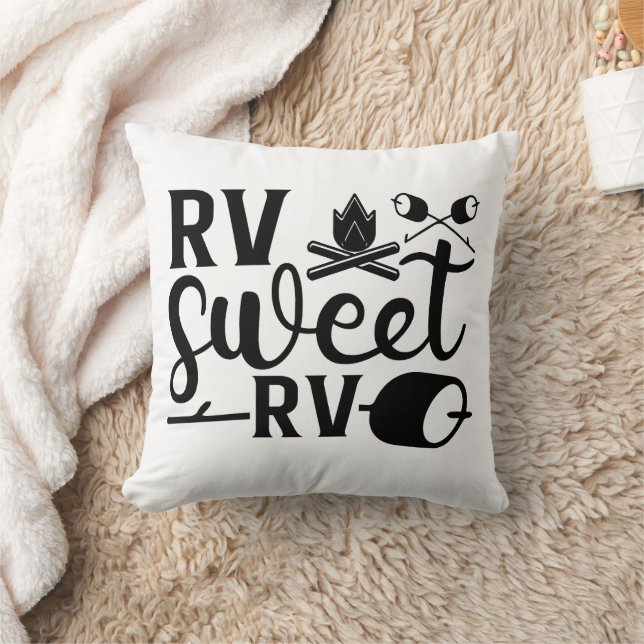 ANPASSNINGSBAR FÄRG RV Sweet RV Camping Kudde (Filt)