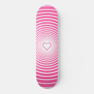 Anpassningsbar Färg Skateboard - Heart Kärlek - Ro