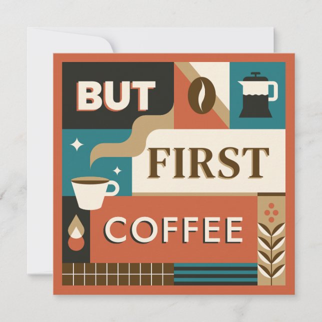 Anpassningsbar: Färga kaffeofferter (Framsida)