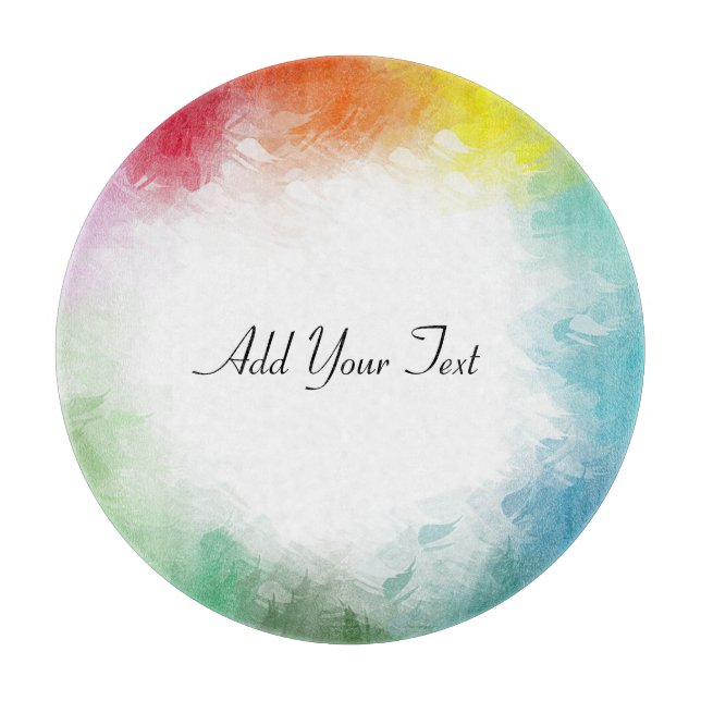 Anpassningsbar Färgad mall Handskrivet skript Mode (Framsidan)