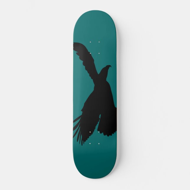 Anpassningsbar Färger Eagle-flygskateboard - Ditt  Mini Skateboard Bräda 18,5 Cm (Framsida)