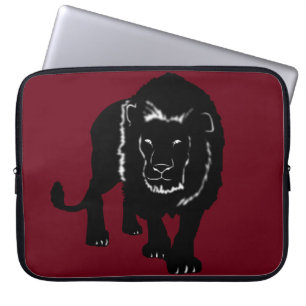 Anpassningsbar Färger Laptop sleeve med Lejona - D