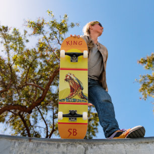 Anpassningsbar färgfull Skateboard Kung Cobra Skat