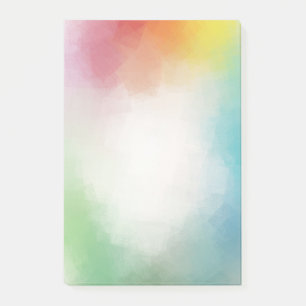 Anpassningsbar Färgfylld modern Abstrakt Art Blank Post-it Block