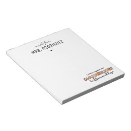 Anpassningsbar Färgstarka alla kommunicerar på oli Anteckningsblock