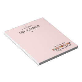 Anpassningsbar Färgstarka alla kommunicerar på oli Anteckningsblock