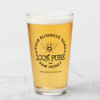 Anpassningsbar Farmhouse Apiary Logotyp Cute Bumbl