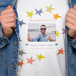 Anpassningsbar Fars dag är den bästa pappa någonsi T Shirt