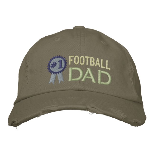 Anpassningsbar Fars dag / Födelsedag Pappa Broderad Keps (Framsida)