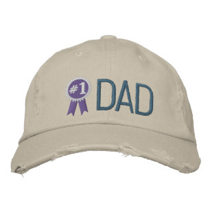 Anpassningsbar Fars dag / Födelsedag Pappa Broderad Keps