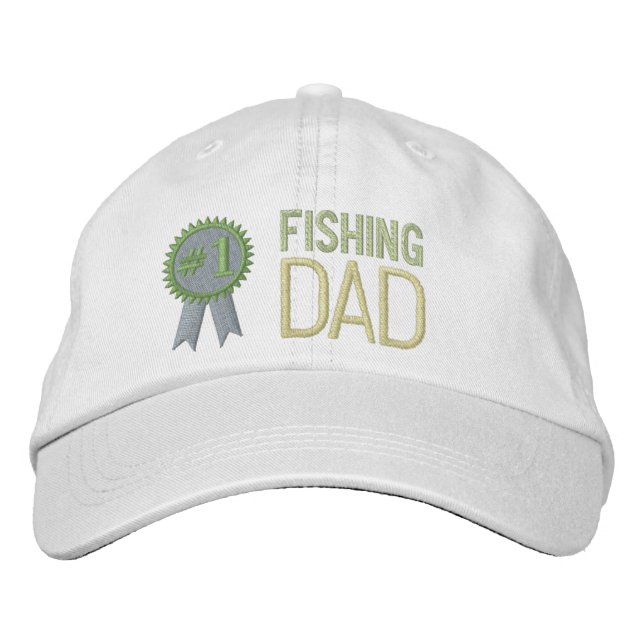 Anpassningsbar Fars dag / Födelsedag Pappa Broderad Keps (Framsida)