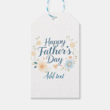 Anpassningsbar Fars dag Gift-Märkre med citat - El