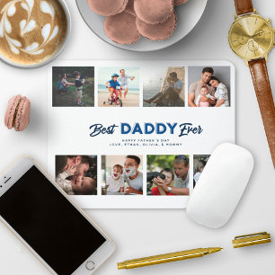 Anpassningsbar Fars dag Photo Collage Best pappa n Musmatta