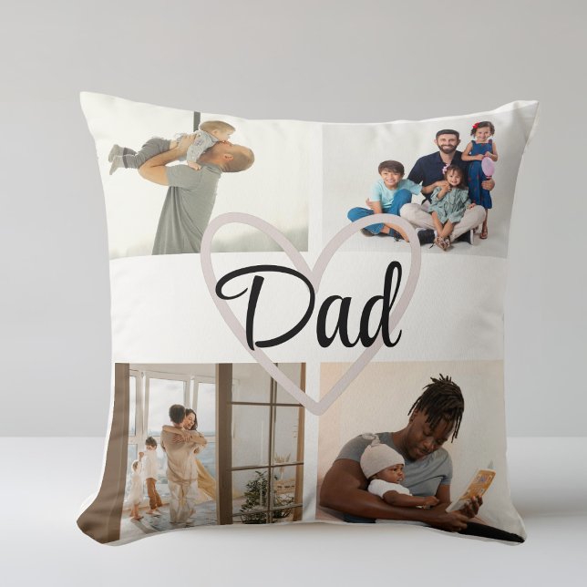 Anpassningsbar Far's Day Photo Pillow Kudde (Skapare uppladdad)