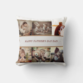 Anpassningsbar Far's Day Photo Pillow Kudde