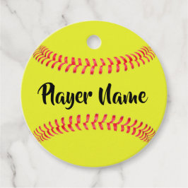Anpassningsbar Fastpitch Softball Player & Team Na Gåvor Etiketter