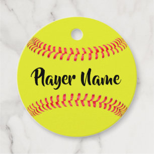 Anpassningsbar Fastpitch Softball Player & Team Na Gåvor Etiketter