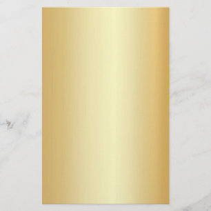 Anpassningsbar Faux Guld Elegant Tom modern mall Brevpapper