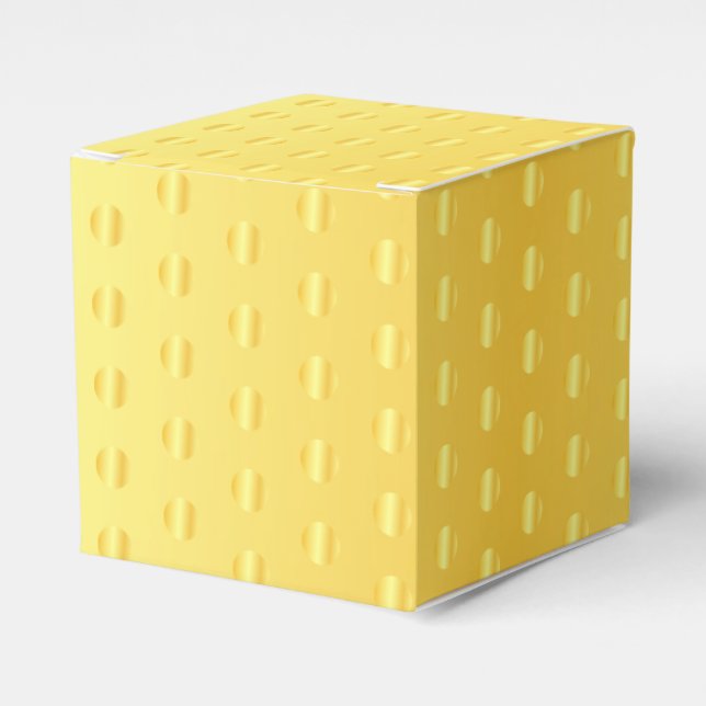 Anpassningsbar Faux Guld Metallic look Modern Eleg Presentaskar (Framsidan Sidan)