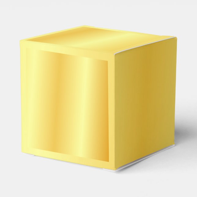 Anpassningsbar Faux Guld Metallic Search Elegant M Presentaskar (Baksidan Sidan)