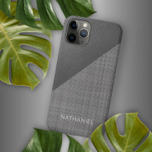 Anpassningsbar Faux Light Medium Mörk Grått Läder 