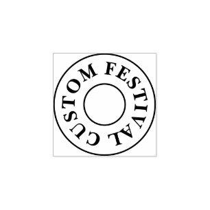 Anpassningsbar Festival Hand Frimärke Stämpel