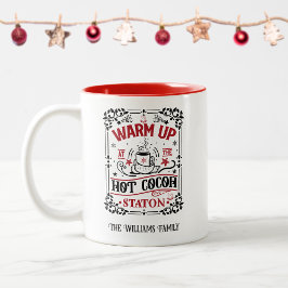 Anpassningsbar Festive Hett Cocoa Mugg