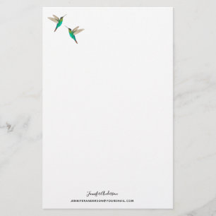 Anpassningsbar Fiery-throated Hummingbird Brevpapper