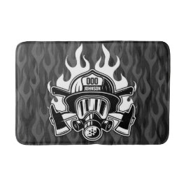 Anpassningsbar Firefighter Rädding Fire Department Badrumsmatta